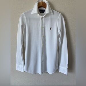 Polo by Ralph Lauren White Button Down Shirt